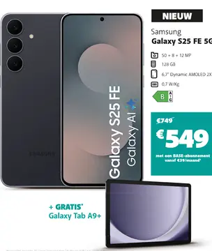 Aanbieding: Samsung Galaxy S25 FE 5G