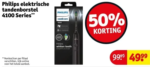 Aanbieding: Philips elektrische tandenborstel