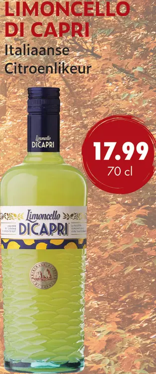 Aanbieding: Italiaanse Citroenlikeur