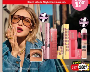 Aanbieding: Instant Eraser concealer en Vinyl Ink lipstic