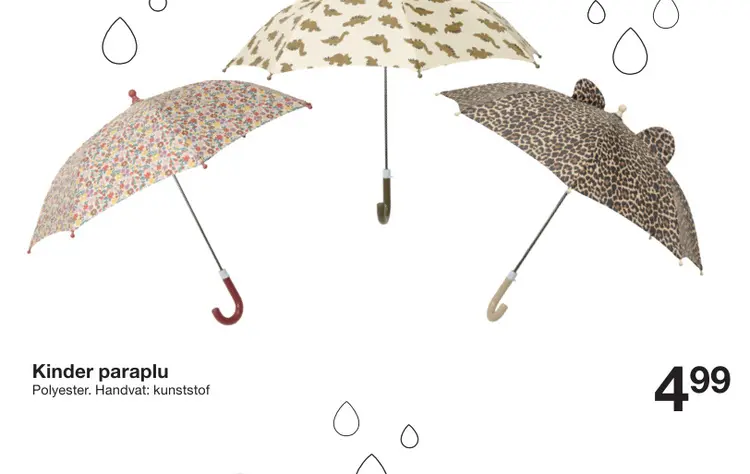 Aanbieding: Kinder paraplu
