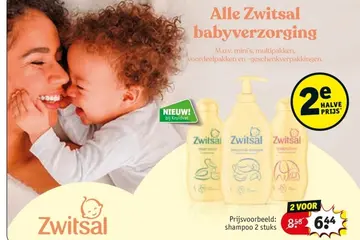 Aanbieding: Zwitsal babyverzorging