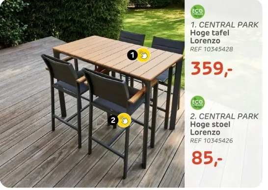 Promotie: Hoge tafel Lorenzo