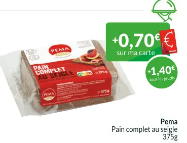 Offre: Pain complet au seigle