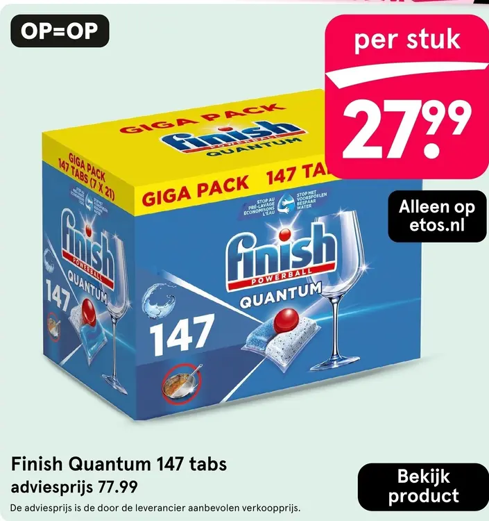 Aanbieding: Quantum 147 tabs