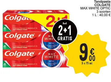 Aanbieding: Colgate max white optic
