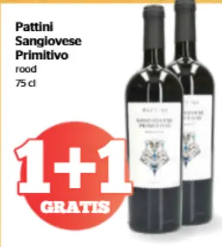 Aanbieding: Pattini Sangiovese Primitivo