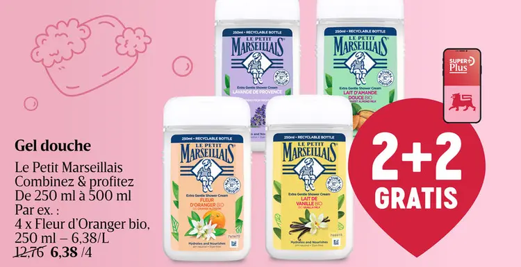 Offre: Gel douche