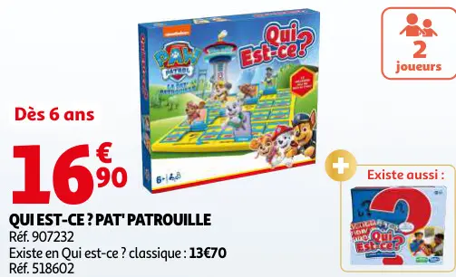 Offre: Qui est-ce ? Pat' Patrouille