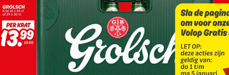 Aanbieding: Grolsch