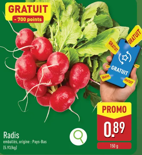 Offre: Radis
