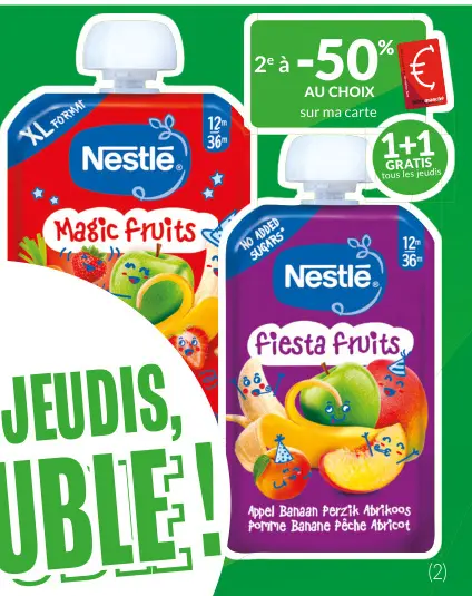 Offre: Magic fruits / Fiesta fruits
