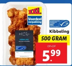 Aanbieding: Kibbeling