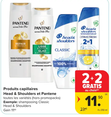 Offre: Produits capillaires