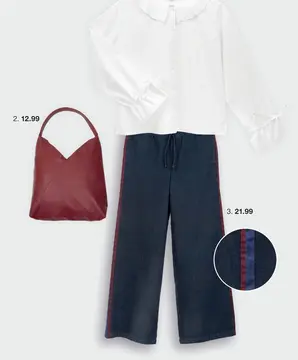 Aanbieding: Broek met strepen