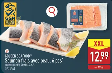 Offre: Saumon frais avec peau