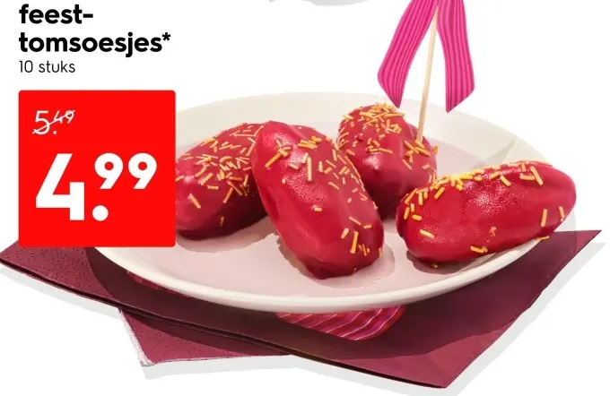 Aanbieding: feest-tomsoesjes