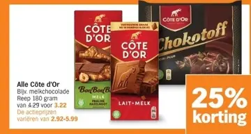 Aanbieding: Alle Côte d'Or