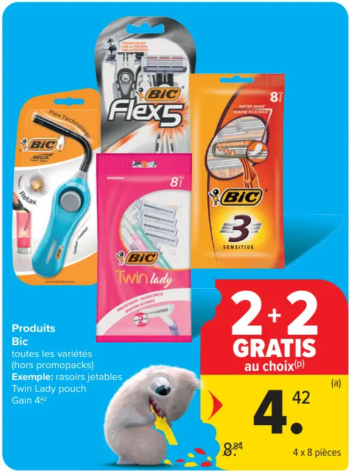 Offre: Rasoirs jetables