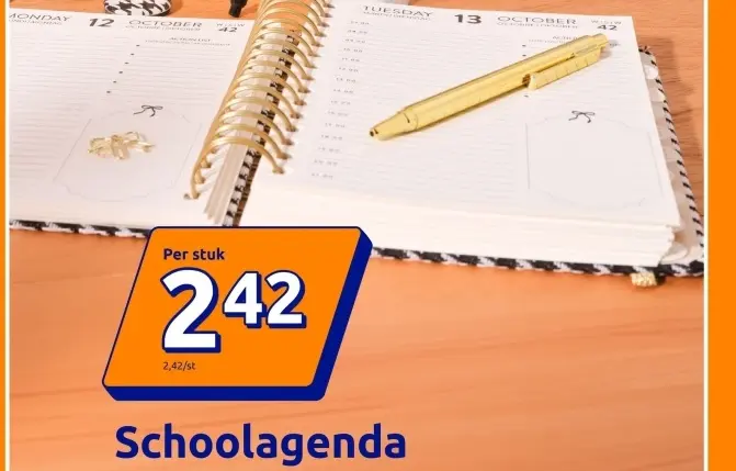 Aanbieding: Schoolagenda