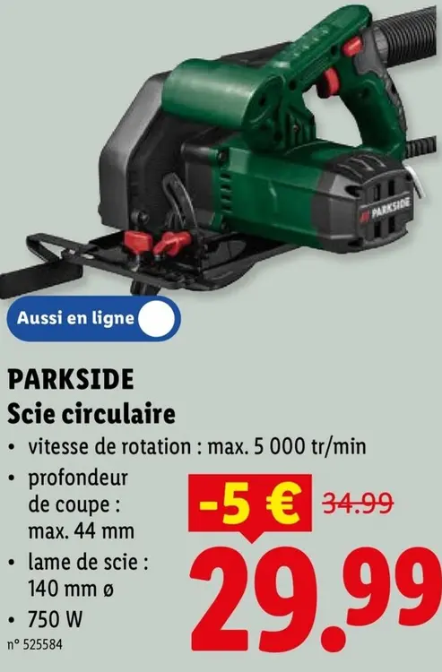 Offre: Scie circulaire
