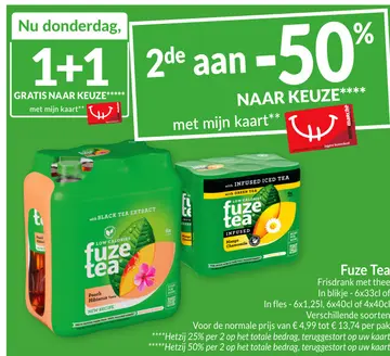 Aanbieding: Fuze Tea