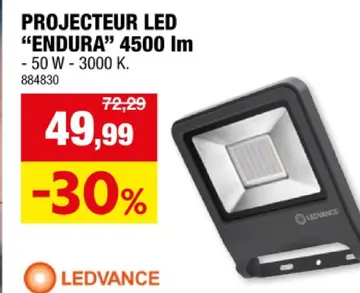 Offre: Projecteur led "endura"