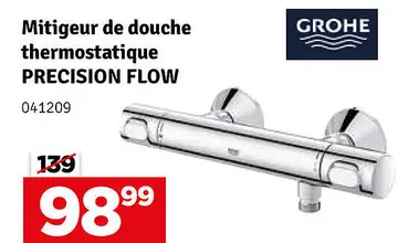 Aanbieding: Mitigeur de douche thermostatique PRECISION F