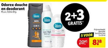 Aanbieding: Odorex douche en deodorant
