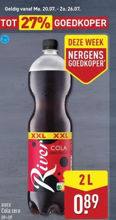 Aanbieding: Cola zero