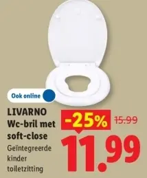 Aanbieding: Wc-bril met soft-close