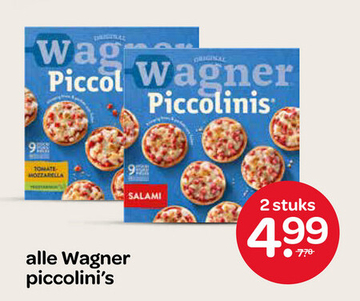 Aanbieding: alle Wagner piccolini's