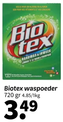 Aanbieding: waspoeder