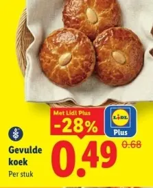 Aanbieding: Gevulde koek
