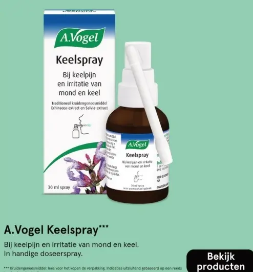 Aanbieding: Keelspray