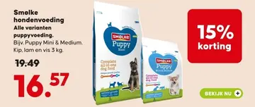 Aanbieding: Alle varianten puppyvoeding