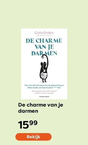 Aanbieding: De charme van je darmen
