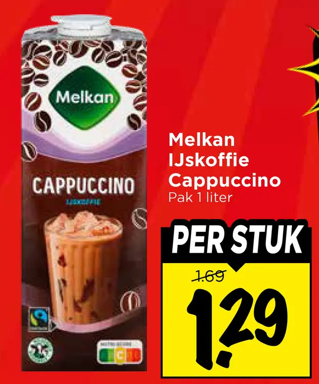 Aanbieding: IJskoffie Cappuccino