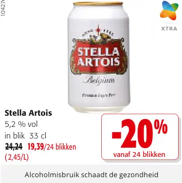 Promotie: Stella Artois