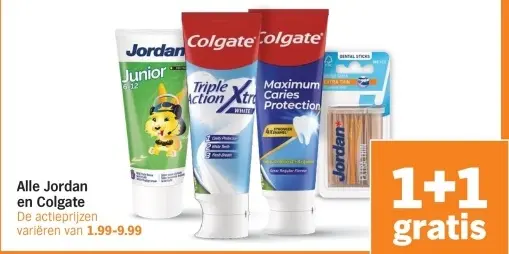 Aanbieding: Jordan en Colgate