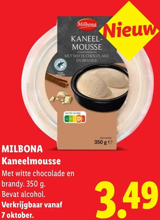 Aanbieding: Kaneelmousse