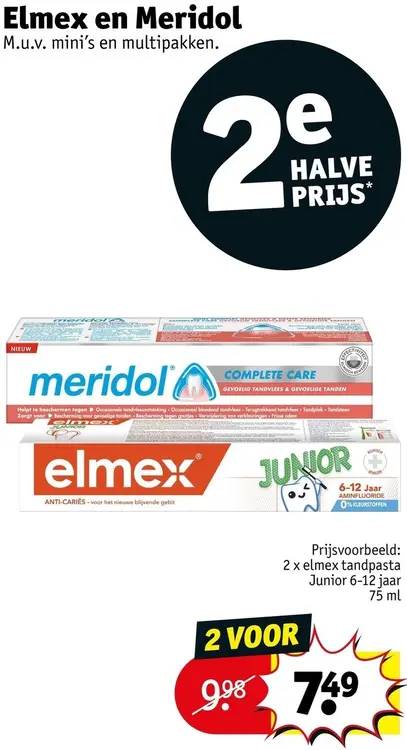 Promotie: Elmex en Meridol