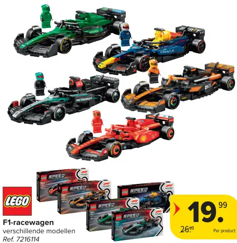 Promotie: F1-racewagen