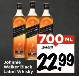 Aanbieding: Johnnie Walker Black Label Whisky