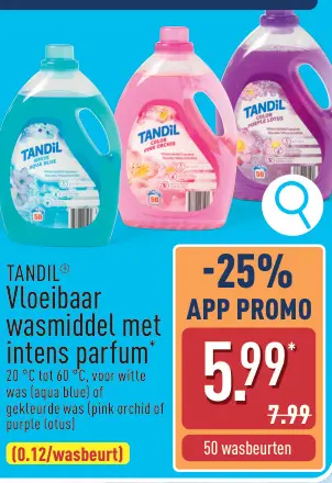 Promotie: Vloeibaar wasmiddel met intens parfum