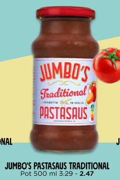 Aanbieding: JUMBO'S PASTASAUS BOLOGNESE