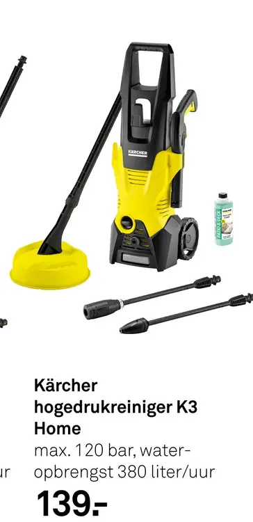 Aanbieding: Hogedrukreiniger K3 Home