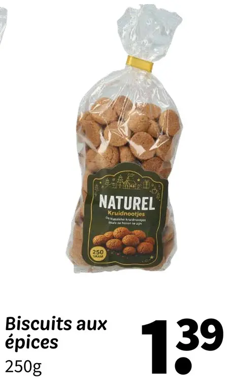 Offre: Biscuits aux épices