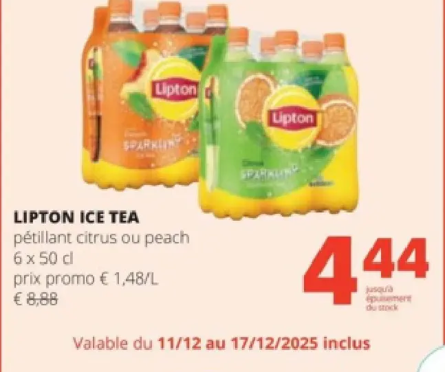 Offre: Lipton Ice Tea