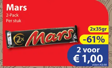 Aanbieding: Mars